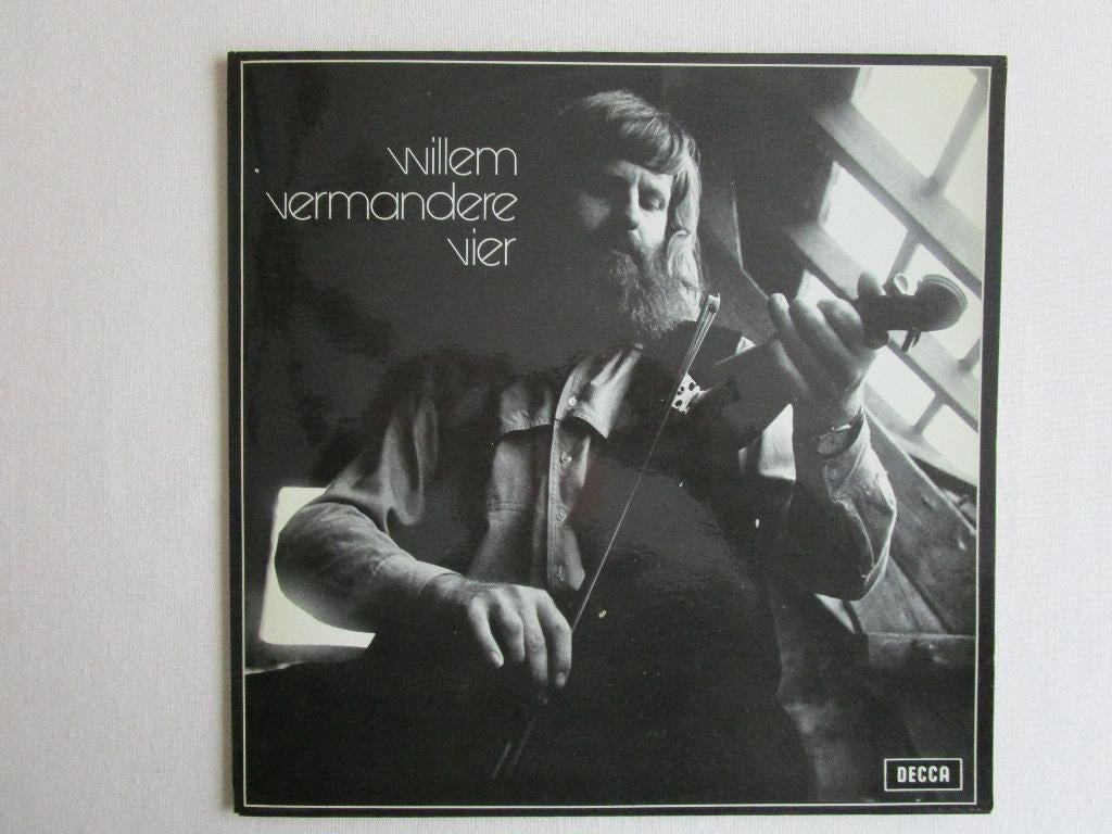 Willem Vermandere : Vier. 1971., Cd's en Dvd's, Vinyl | Nederlandstalig, Ophalen, Zo goed als nieuw, 12 inch, Streekmuziek