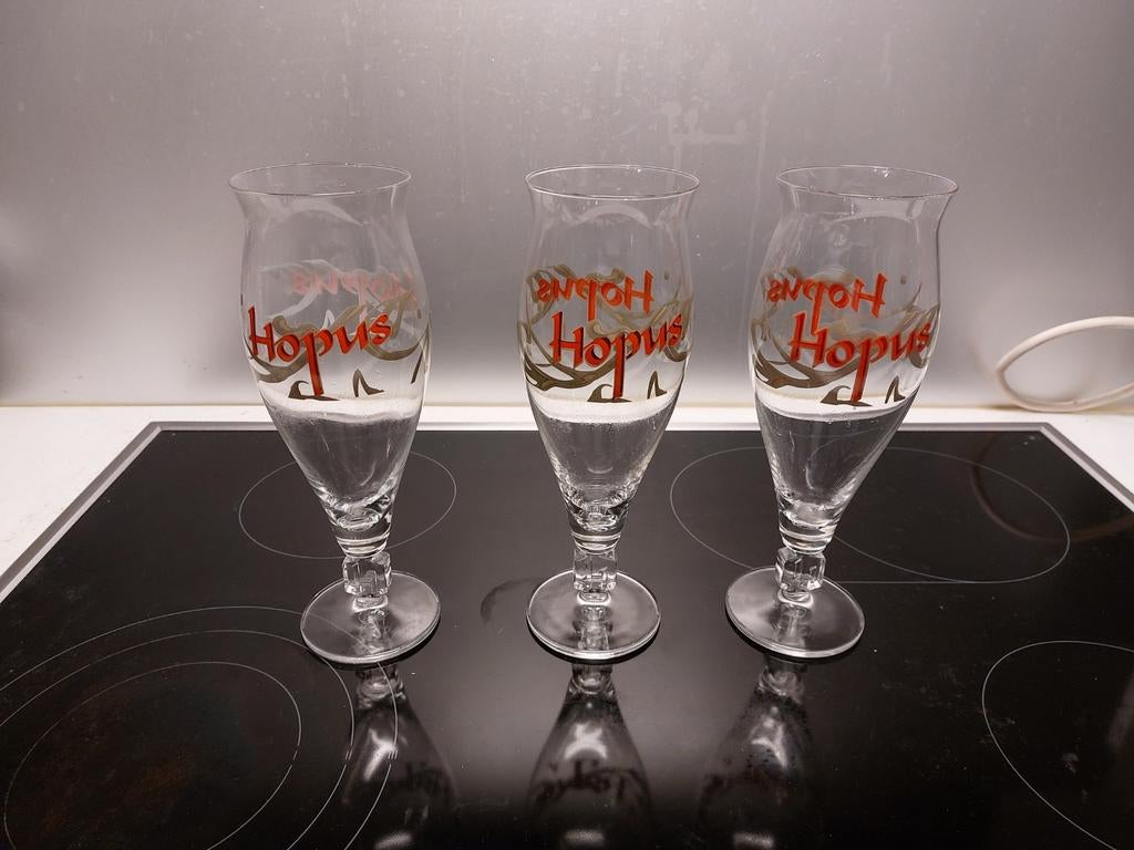 Houpus bierglas, Enlèvement ou Envoi, Comme neuf, Verre à bière