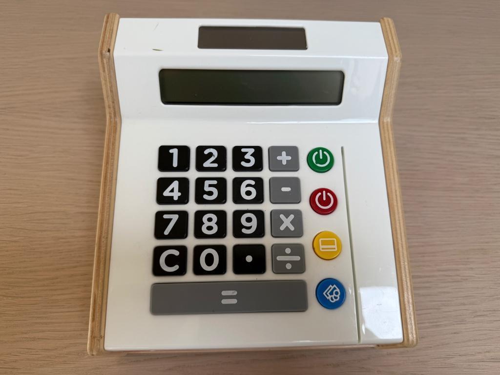 Houten speelgoedkassa Ikea, Ophalen of Verzenden, Zo goed als nieuw, Overige typen