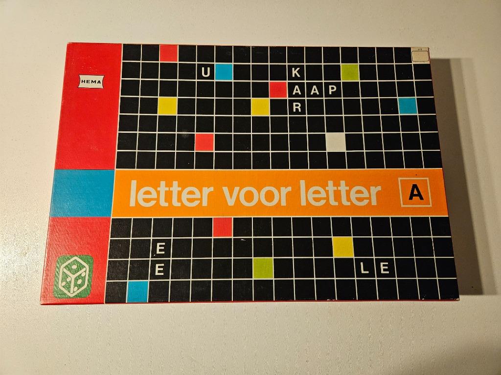 Letter voor letter, Hobby en Vrije tijd, Ophalen of Verzenden, Gebruikt, HEMA