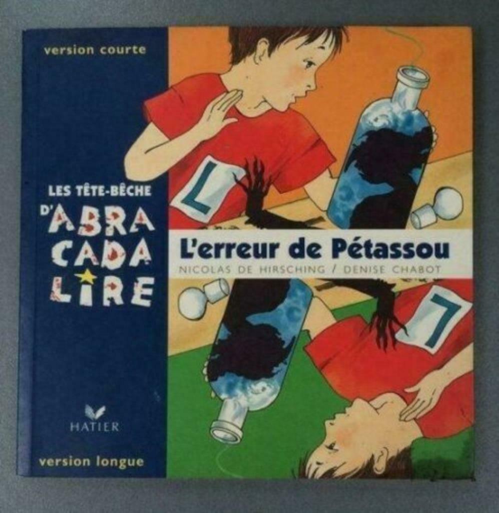 Les Tête-bêche d'Abracadalire L'erreur de Pétassou, Enlèvement ou Envoi, Utilisé, Nicolas De Hirsching