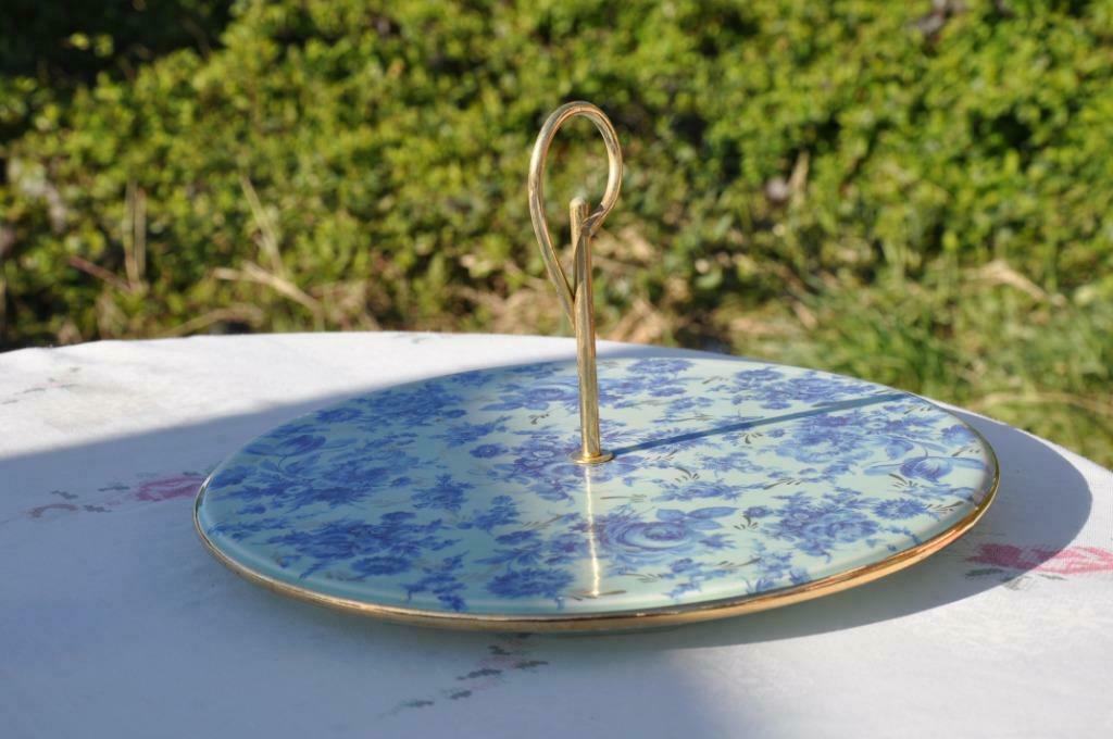 §  plat a fromage bequet fleur bleu, Antiquités & Art, Enlèvement ou Envoi