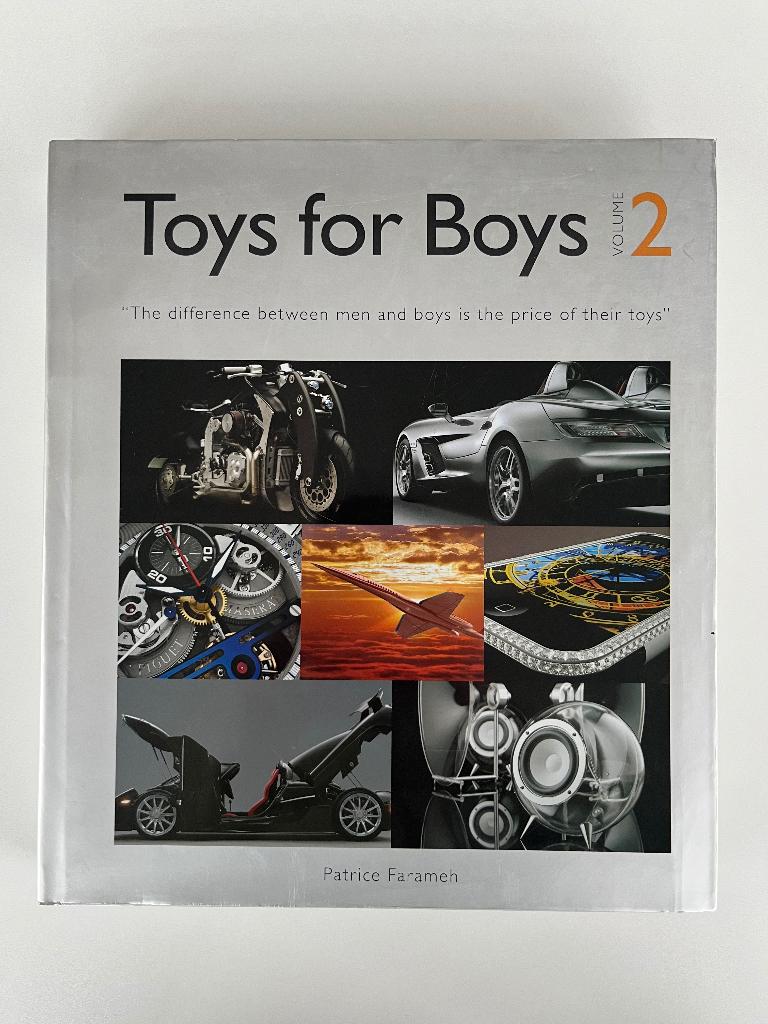 Toys for Boys 2 magnifique livre photo relié avec jaquette, Enlèvement ou Envoi, Comme neuf