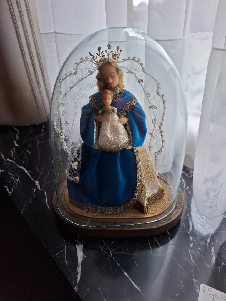 ovale globe stolp met onze lieve vrouw, Ophalen, Zo goed als nieuw