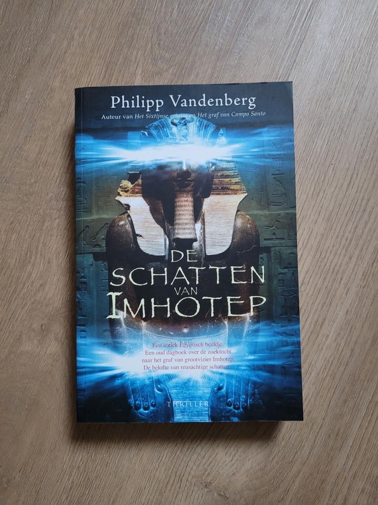 Philipp Vandenberg - De schatten van Imhotep, Boeken, Ophalen of Verzenden, Zo goed als nieuw