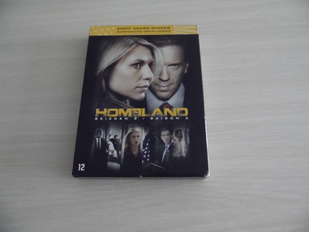 HOMELAND SEIZOEN 2, Cd's en Dvd's, Vanaf 12 jaar, Ophalen of Verzenden, Zo goed als nieuw, Drama