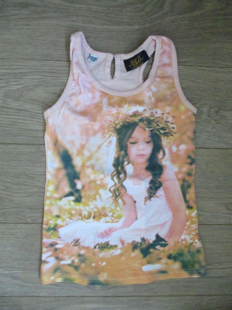 Top, taille 122-128, comme neuf Knot so bad, Comme neuf, Fille, Envoi, Chemise ou À manches longues