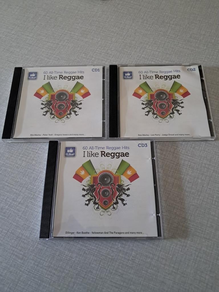 Nieuw, 3 CD'S, I Like Reggae, Cd's en Dvd's, Ophalen of Verzenden, Nieuw in verpakking