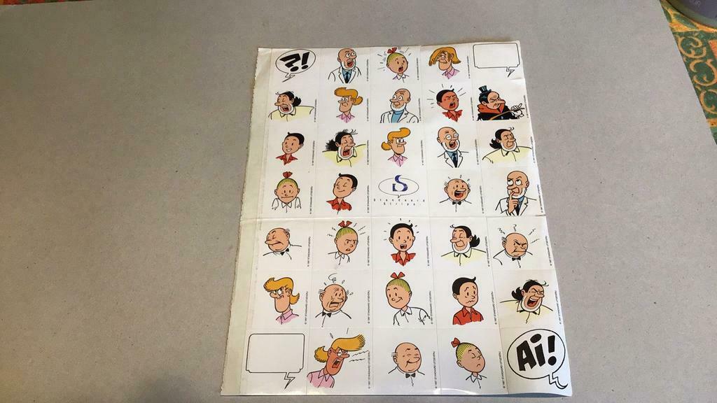 Suske en Wiske stickers (x4), Ophalen of Verzenden, Meerdere stickers