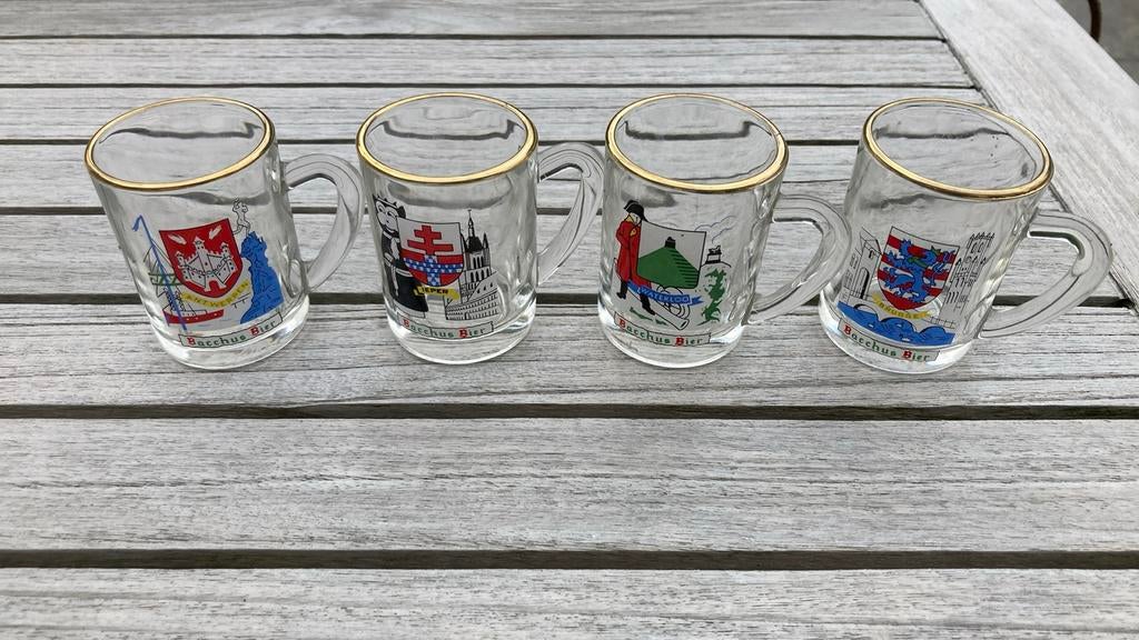 Bacchus bier glaasjes, Collections, Enlèvement ou Envoi, Comme neuf