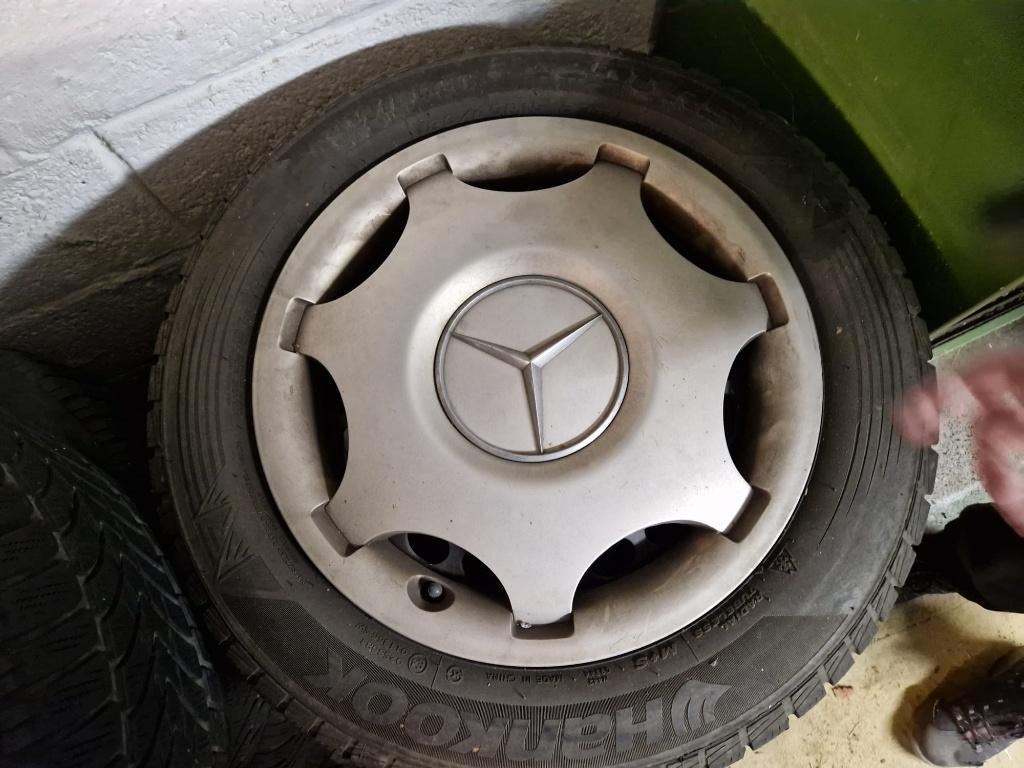 Winterbanden Mercedes reeks A en B, Ophalen, Winterbanden