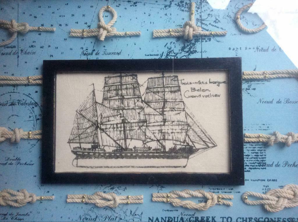 Le BELEM,trois mâts et les noeuds..., Comme neuf