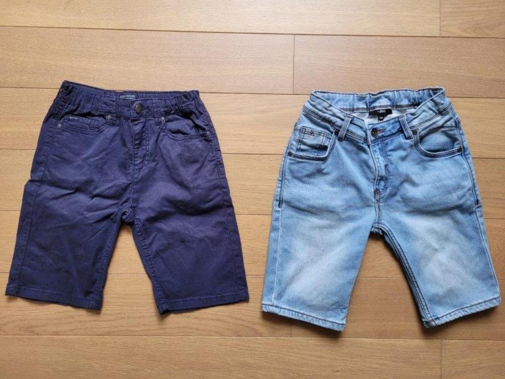 pakket shorts 10 jaar maat 140 merkkleding, Ophalen of Verzenden, Gebruikt, Jongen, Broek