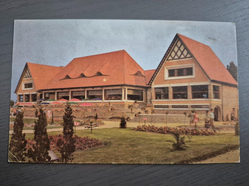 Meli Park postkaart "hoofdgebouw met terrassen", Ophalen of Verzenden, Zo goed als nieuw