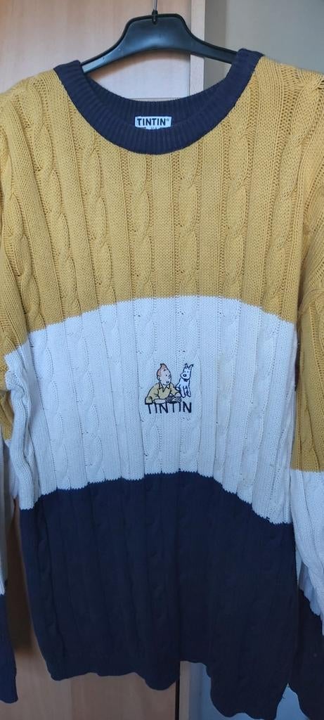 Pull tintin, Comme neuf