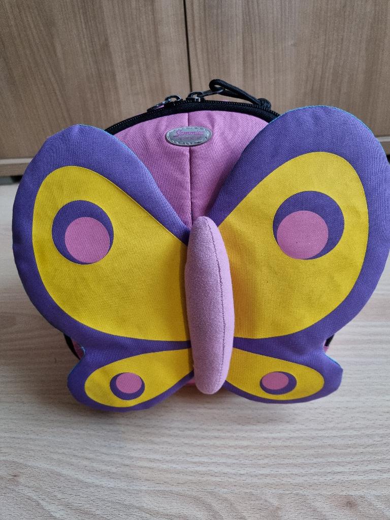 Rugzakje vlinder - Sammies by Samsonite, Handtassen en Accessoires, Tassen | Rugtassen, Gebruikt, Overige merken, Minder dan 25 cm