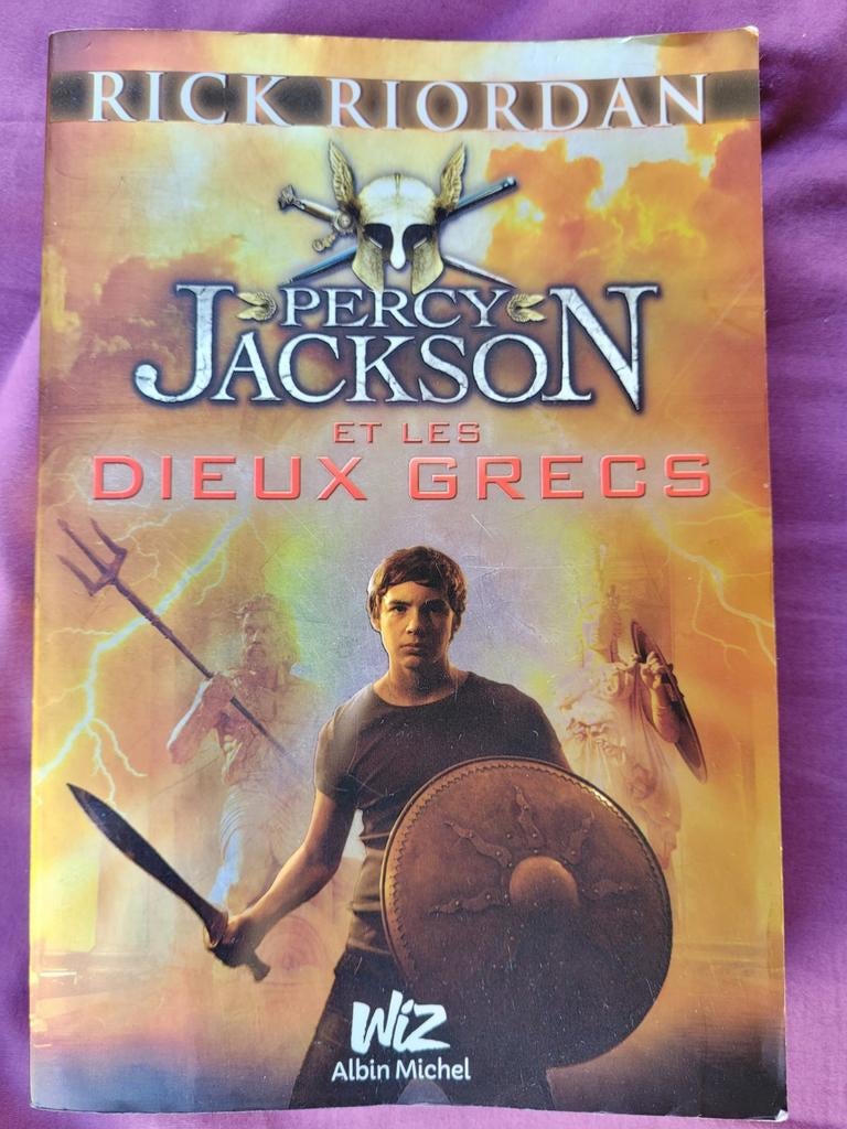 Percy Jackson et les Dieux Grecs / R. Riordan, Ophalen of Verzenden, Gelezen