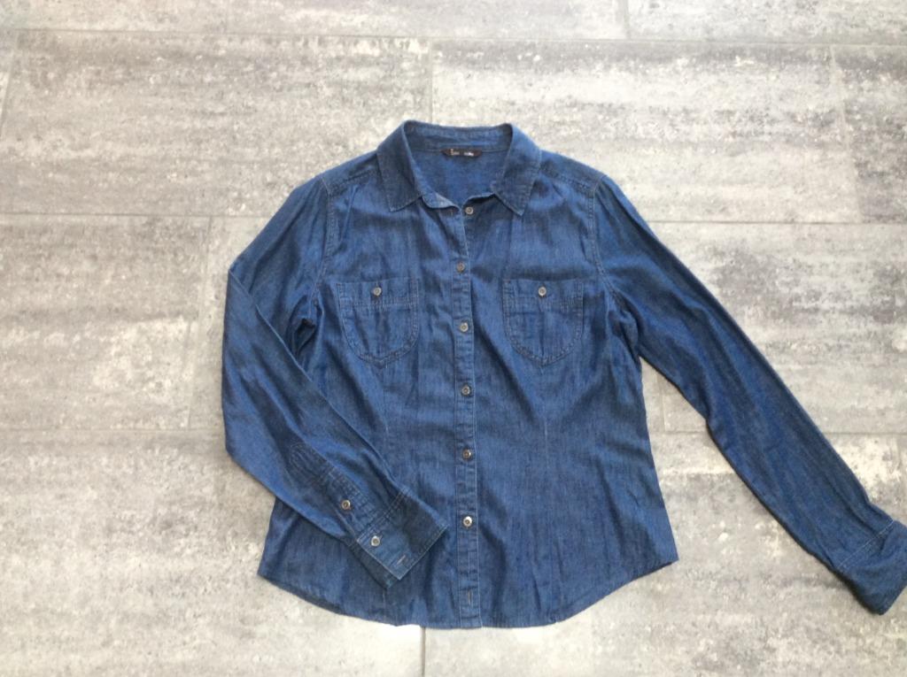 Chemise en jean Sora M/L, Taille 38/40 (M), Enlèvement ou Envoi, Sora, Comme neuf