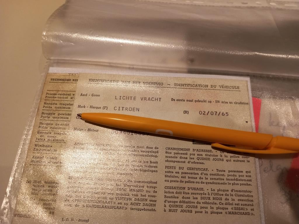 Document Citroën, Enlèvement ou Envoi, Comme neuf