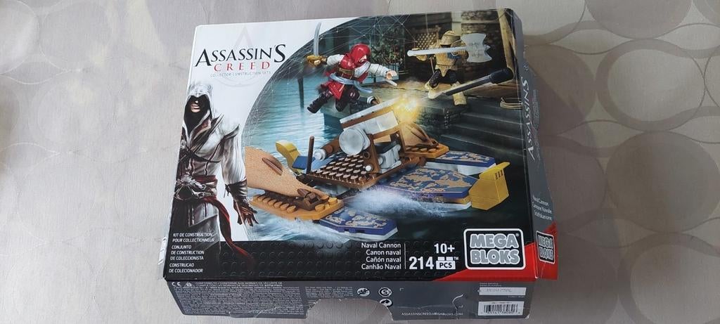 Assassin's Creed: Naval Cannon - Mega Blocks, Kinderen en Baby's, Speelgoed | Duplo en Lego, Ophalen of Verzenden, Zo goed als nieuw