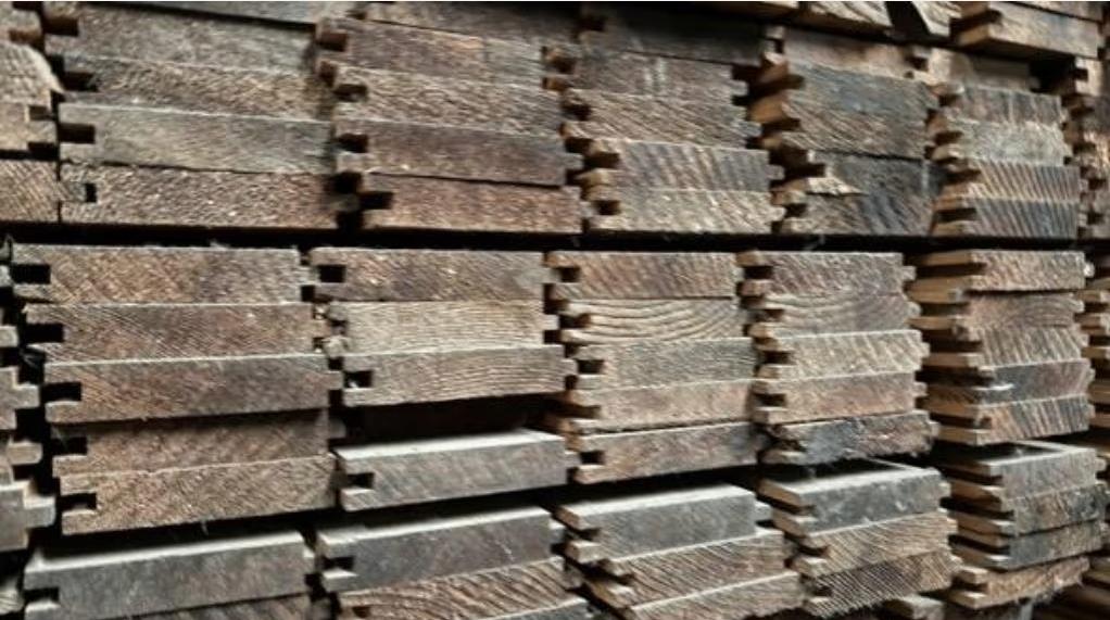 Ceder Planchettes/Plancher 18mm* 85mm, Ophalen, Minder dan 25 mm, Zo goed als nieuw, Plank