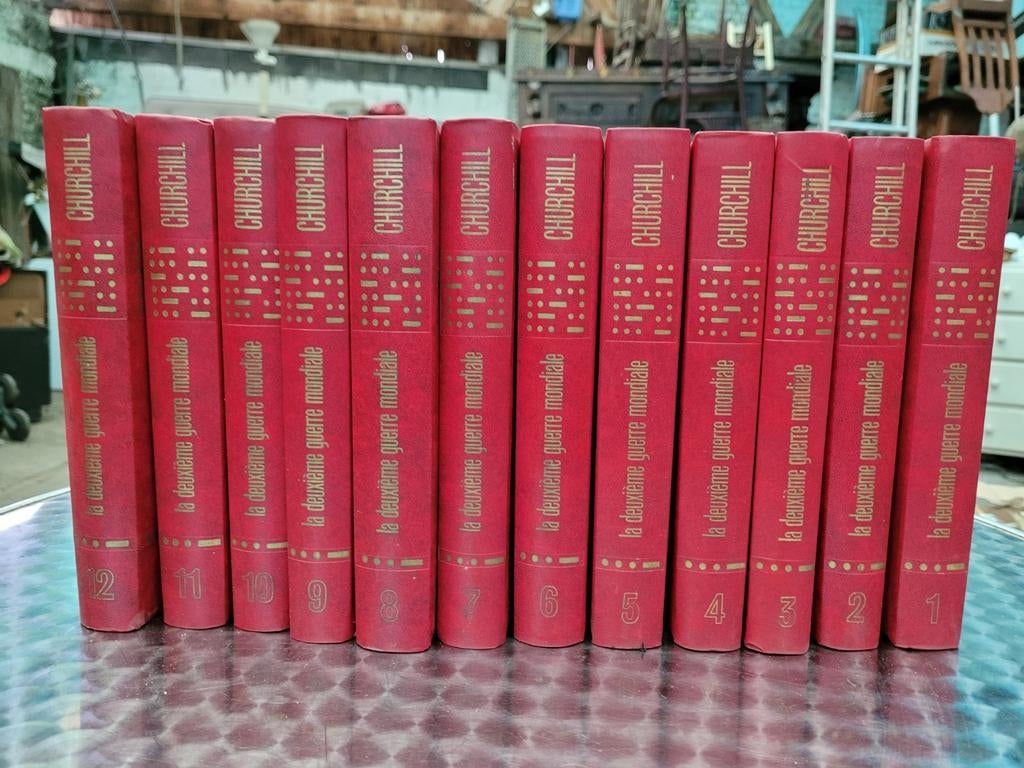 CHURCHILL La deuxième guerre mondiale 12 tomes, Livres, Encyclopédies, Enlèvement ou Envoi, Comme neuf