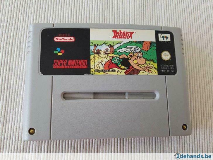 Super Nintendo (SNES) asterix, Enlèvement ou Envoi, Utilisé