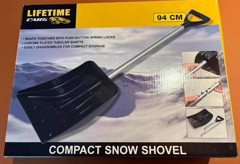Compacte sneeuwschep 94cm, Tuin en Terras, Ophalen of Verzenden, Nieuw, Overige soorten