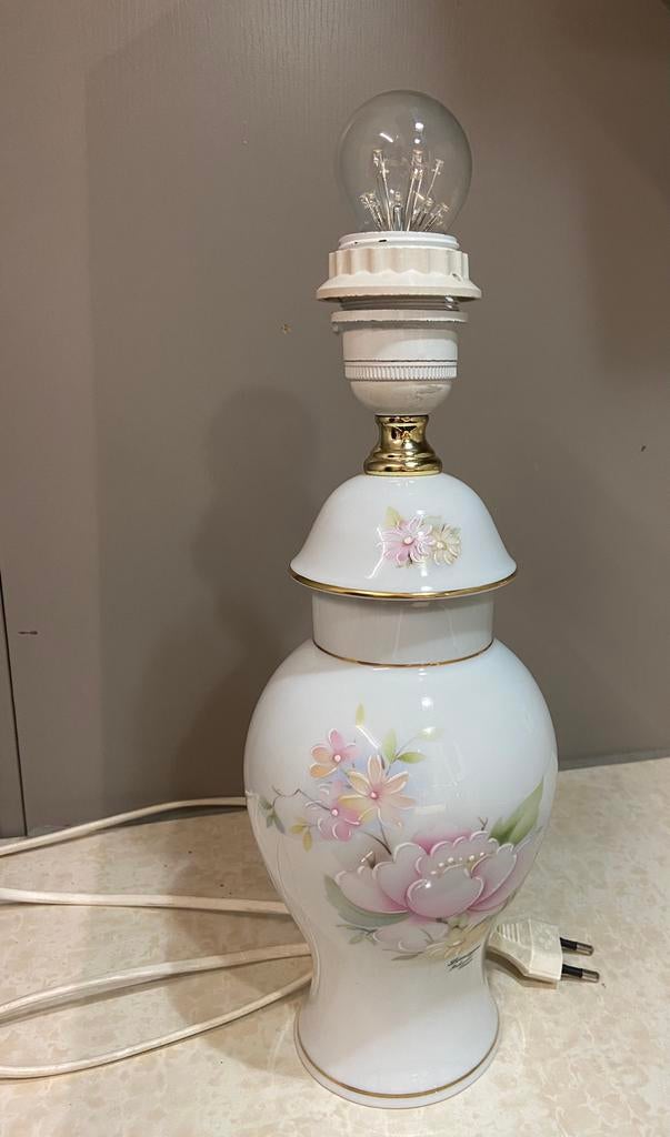 Prachtige Antieke nachtlamp Limoges- Angélique, Enlèvement