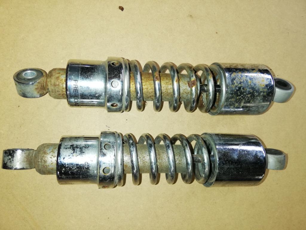 daelim vt 125 set achterveren, Ophalen of Verzenden, Gebruikt
