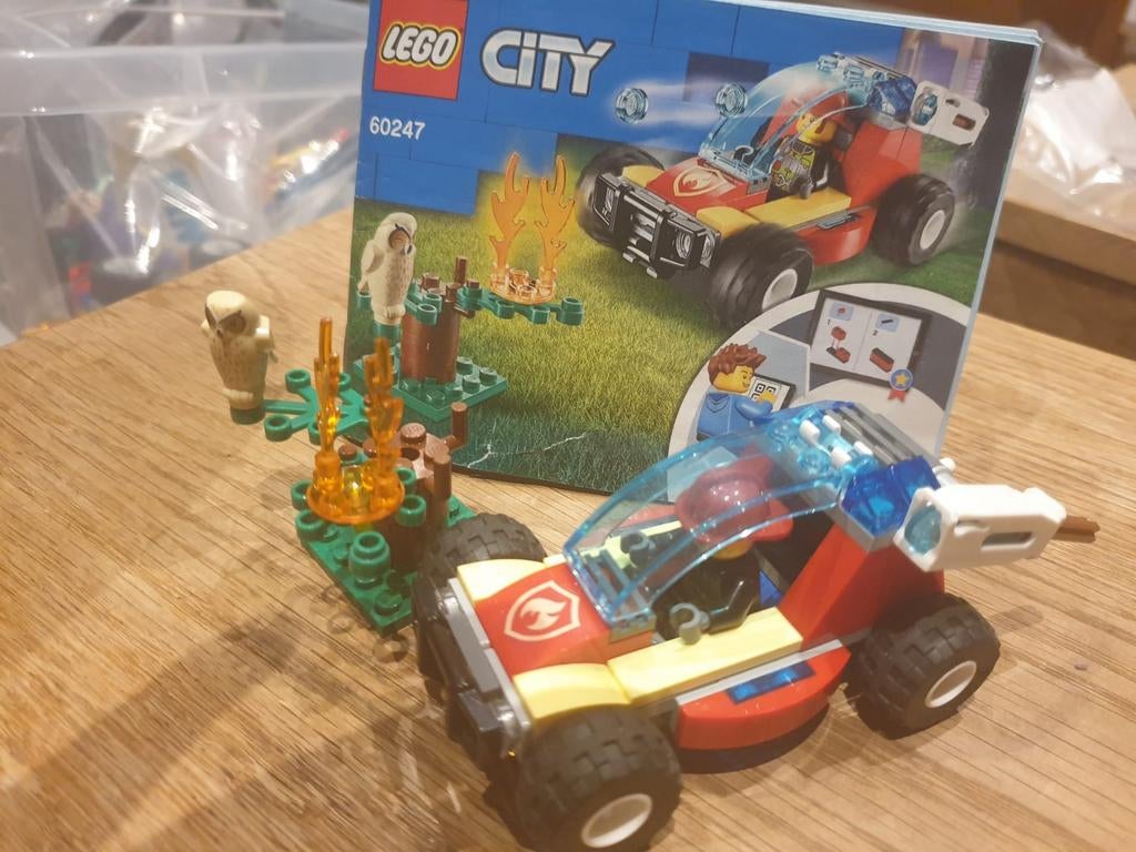 Lego city brandweer 60247 en 60212, Kinderen en Baby's, Speelgoed | Duplo en Lego, Ophalen, Lego