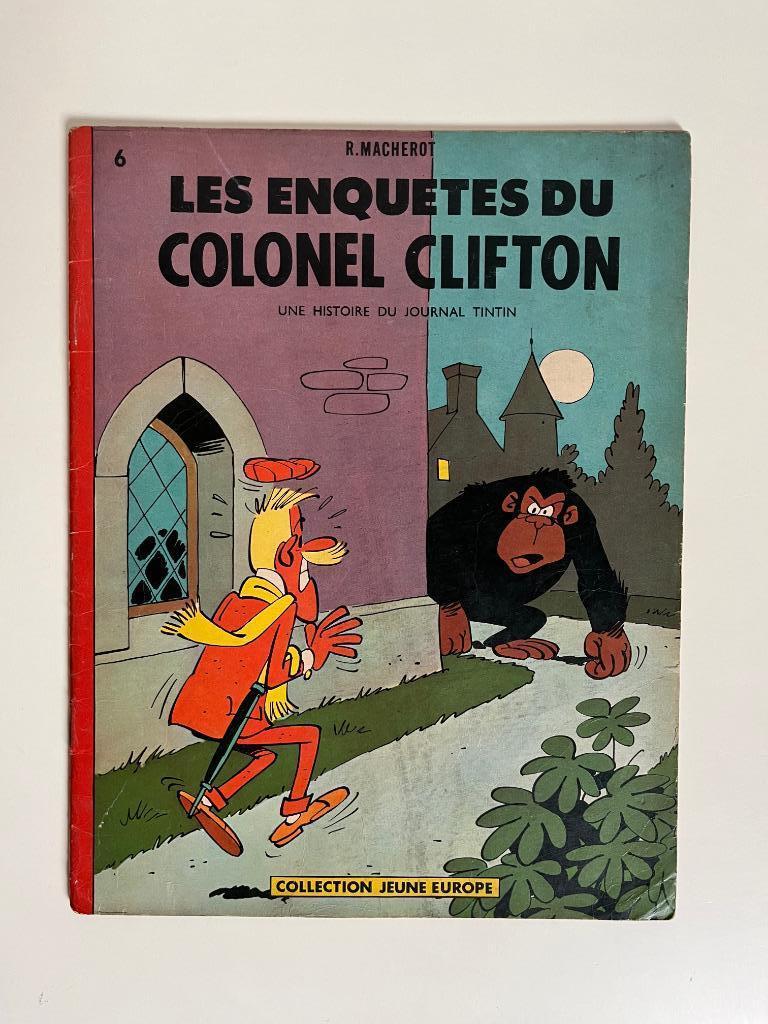 Collection Jeune Europe 6 - Les enquêtes du colonel Clifton, Verzenden, Raymond Macherot