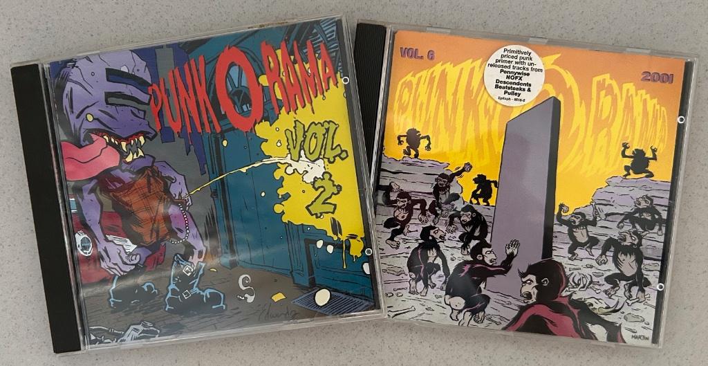 PUNK A RAMA – 2001 vol.2 & 6 ( 2 CDs ), Verzenden, Zo goed als nieuw, Poprock