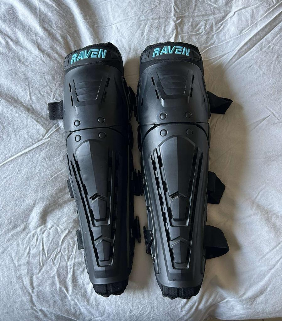 Kniebeschermers, Motoren, Kleding | Motorkleding, Motorcrosskleding, Heren, Raven, Ophalen of Verzenden