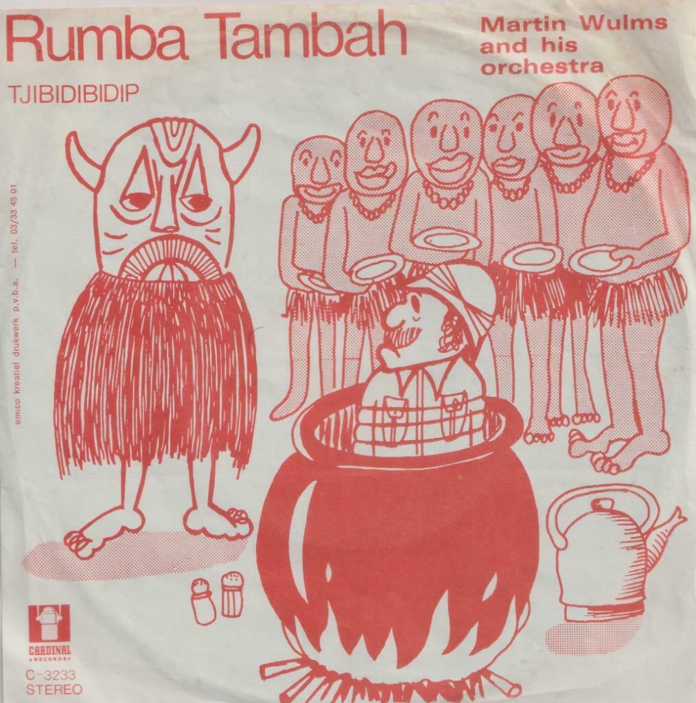 Martin Wulms – Rumba Tambah / Tjibididip – Single, Gebruikt, 7 inch, Single, Ophalen of Verzenden