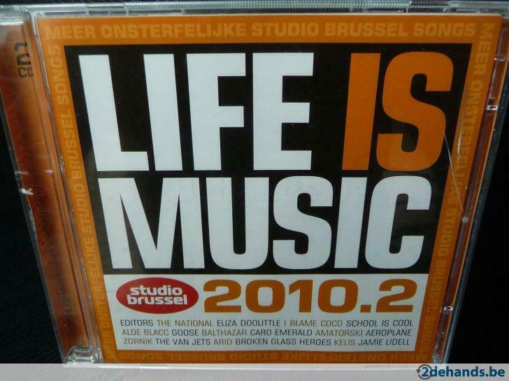 Life is Music 2010.2 Studio Brussels - 2CD, Enlèvement ou Envoi