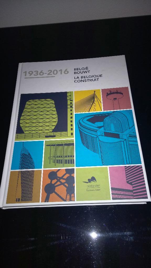Belgie Bouwt 1936/ 2016, Livres, Technique, Enlèvement ou Envoi, Comme neuf, Architecture