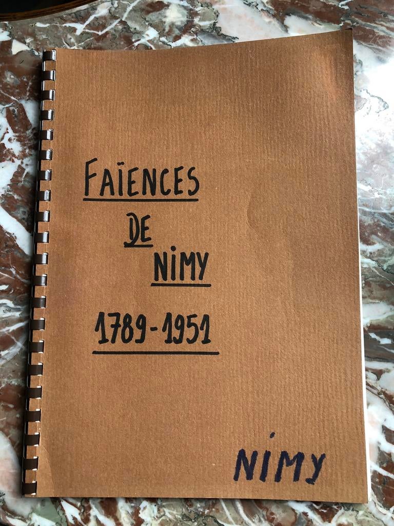 Catalogue faïences Nimy 1789/1951, Enlèvement ou Envoi