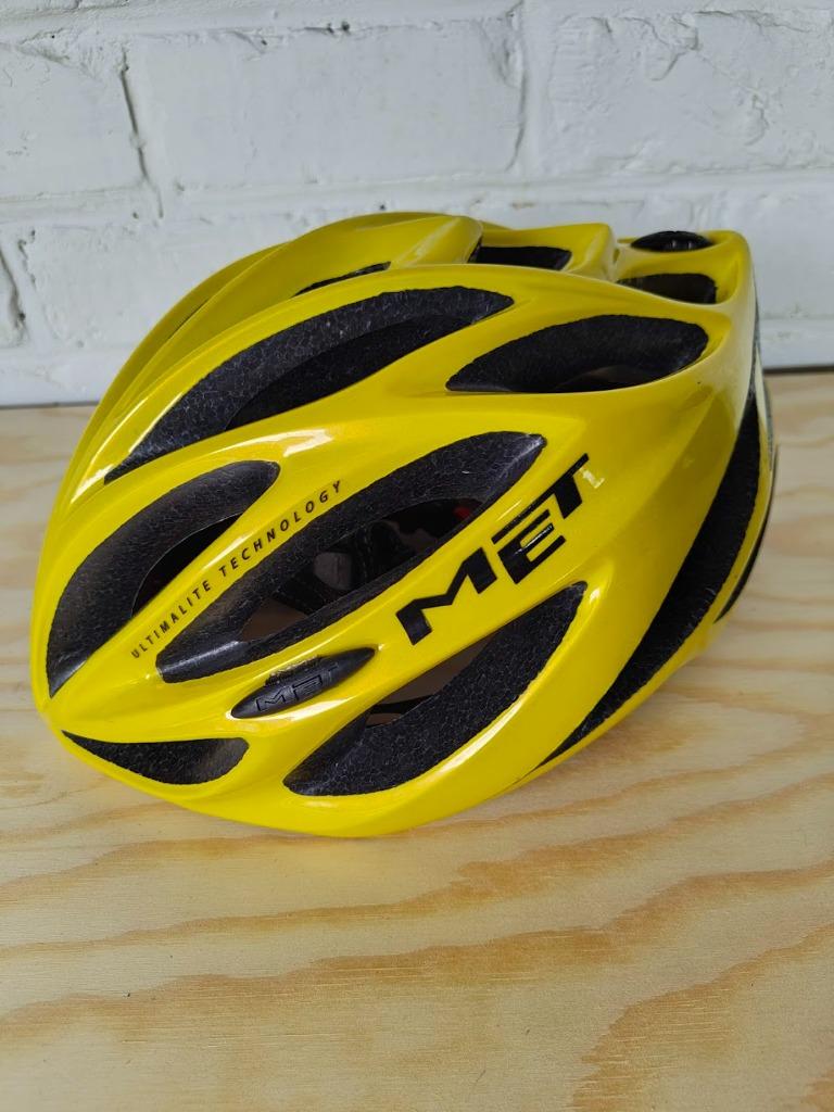 Fietshelm MET Inferno Ultima Lite (L), Fietsen en Brommers, Fietsaccessoires | Overige Fietsaccessoires, Gebruikt, Ophalen