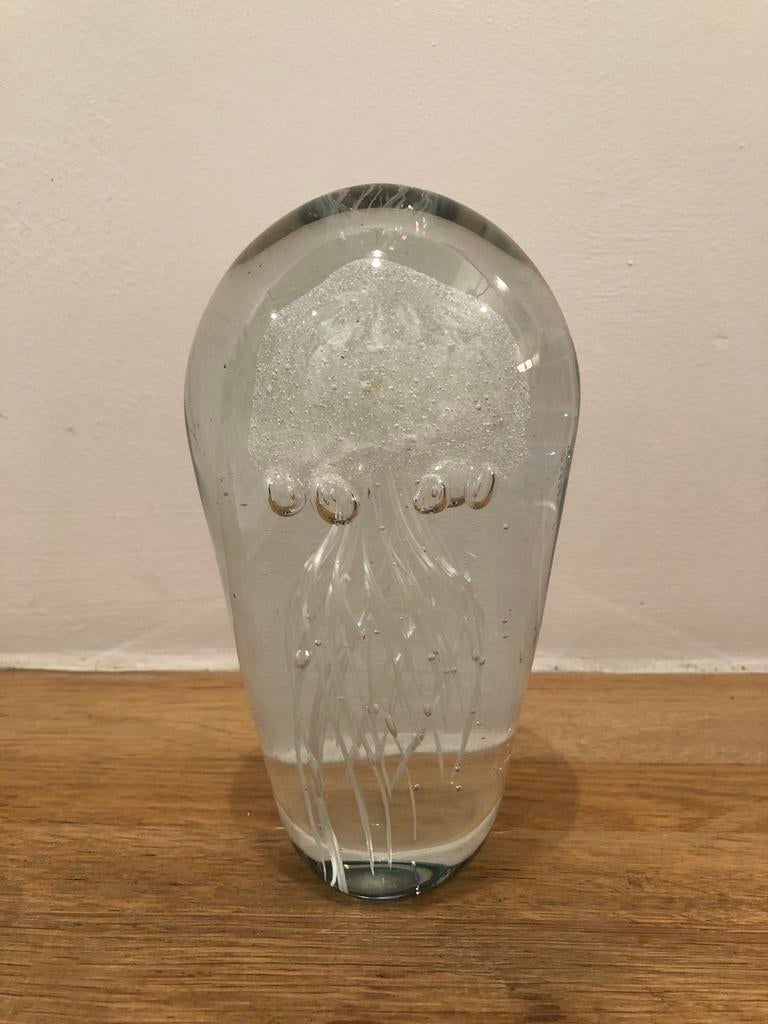 ORNAMENT BEELD GLAZEN KWAL GLAS ZWAAR, Antiek en Kunst, Ophalen of Verzenden