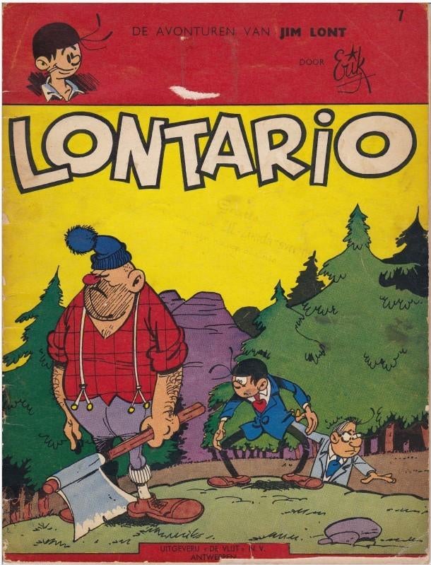 Lontario – De Avonturen van Jim Lont – Nr. 7 (1970), Boeken, Stripverhalen, Gelezen, Eén stripboek, Ophalen