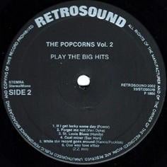 The Popcorns Vol. 2 Play the big hits - Popcorn Lp, Enlèvement ou Envoi, Comme neuf, 12 pouces, Soul, Nu Soul ou Neo Soul