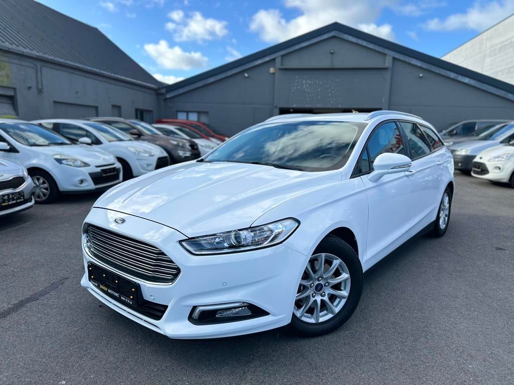 Ford Mondeo 1.5TDI | Gps | Airco | Cruise | Zetelverwarming, Auto's, Ford, Stof, Euro 6, Mondeo, Wit