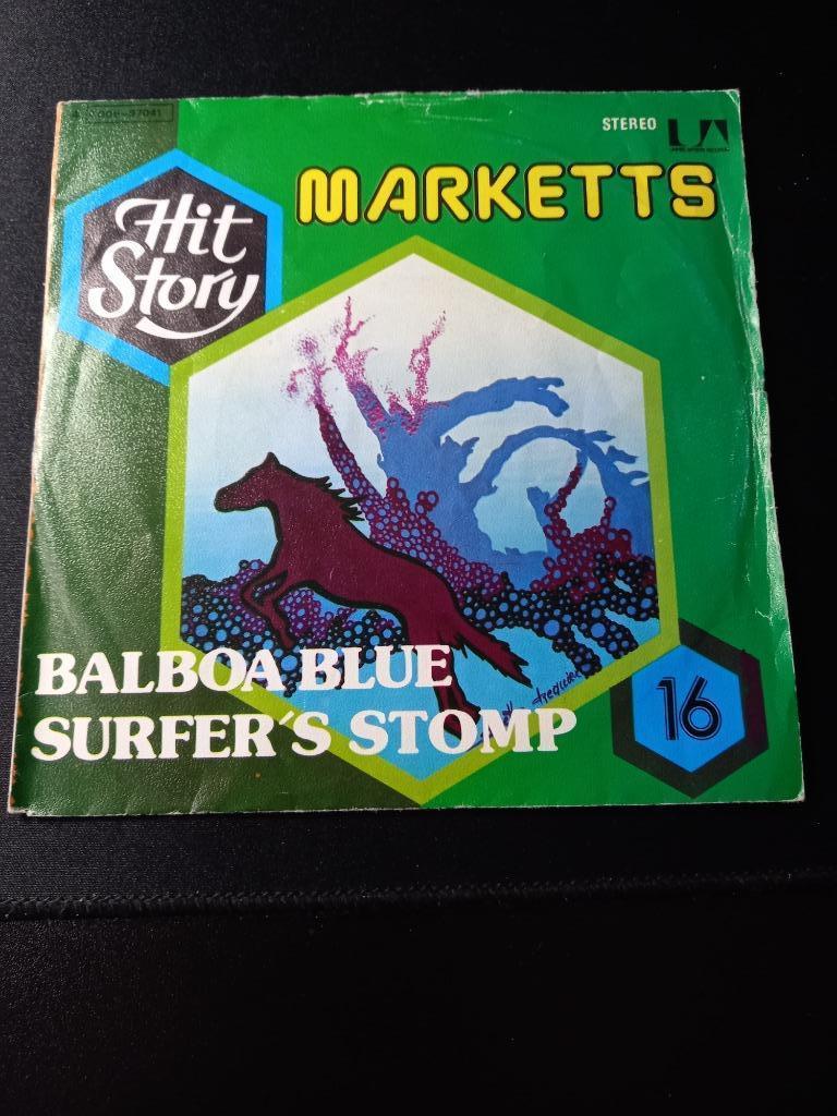 The Marketts ‎– Balboa Blue / Surfer's Stomp ''popcorn'', Overige genres, 7 inch, Single, Ophalen of Verzenden