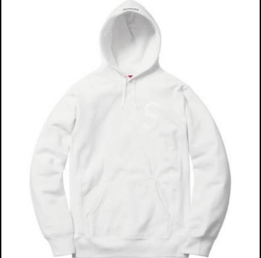 SUPREME HOODIE tonal S, Kleding | Heren, Maat 52/54 (L), Wit, Nieuw, Ophalen of Verzenden
