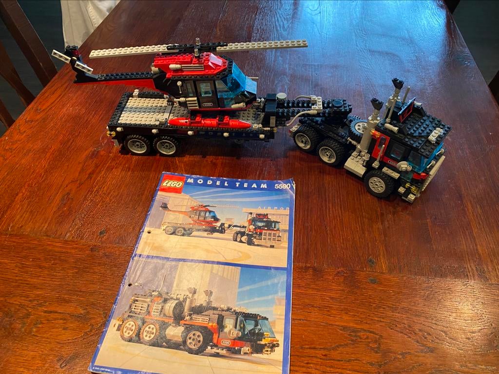 Lego Model Team 5590 Whirl N' Wheel Super Truck, Kinderen en Baby's, Speelgoed | Duplo en Lego, Ophalen of Verzenden, Gebruikt