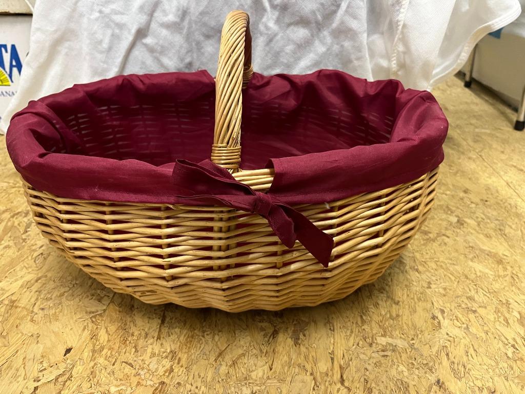 Boîte de rangement panier en osier bols boîtes pot de stock, Enlèvement ou Envoi, Panier