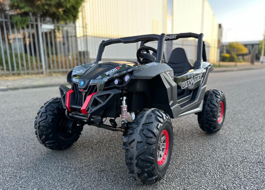 Beach Buggy eXtreme 24v zwart camouflage Bluetooth MP4 RC, Enlèvement ou Envoi, Neuf