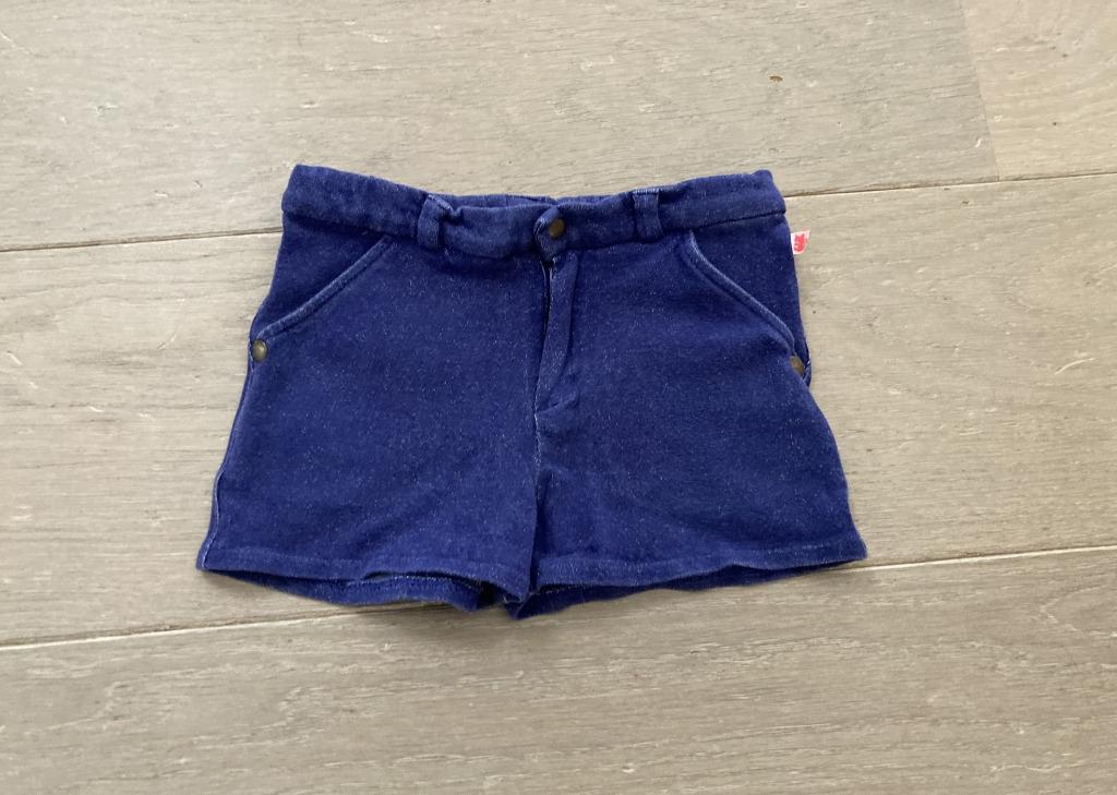 Blauwe Short van Kiekeboe (Maat 2-3 jaar / 98), Kinderen en Baby's, Broek, Gebruikt, Kiekeboe, Ophalen of Verzenden
