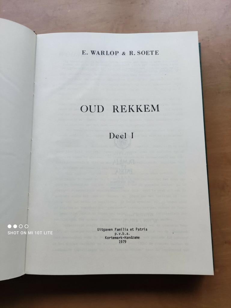 Oud Rekkem, Enlèvement, Comme neuf